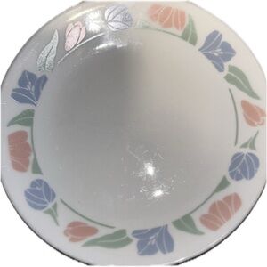 Corelle Lot of 5 FRIENDSHIP PRINT Desert Plates